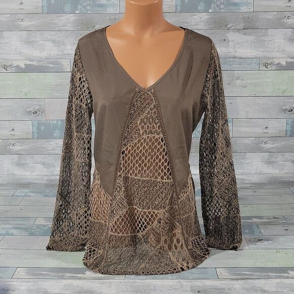 BKE Boutique Long Sleeved Shirt/Top sz Small - Picture 1 of 5